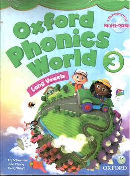 آکسفورد فونیکس ورد 3 (Oxford Phonics World 3) (Long Vowels) (Student & Work) (+CD)