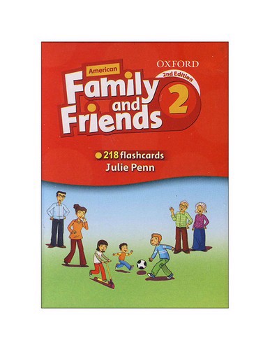 عکسی از کتاب Flash Card American Family And Friends 2