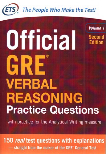 ETS Official Gre Verbal Reasoning (Second Edition‭)